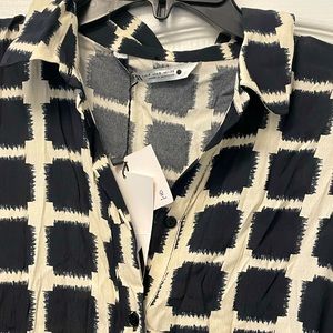 Zara button down maxi dress